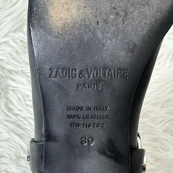 Zadig & Voltaire Women’s Trouble Ankle Boots Size 8 - Picture 4 of 15